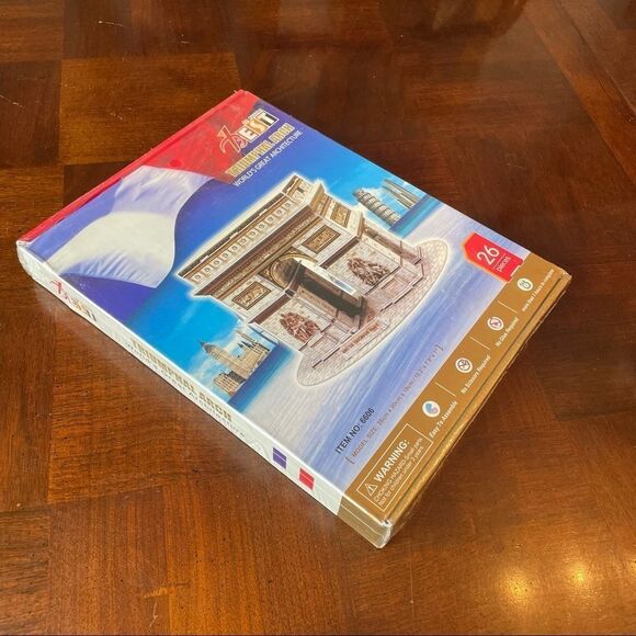 Triumphal Arch France 3D Puzzle New Sealed - Picture 8 of 9